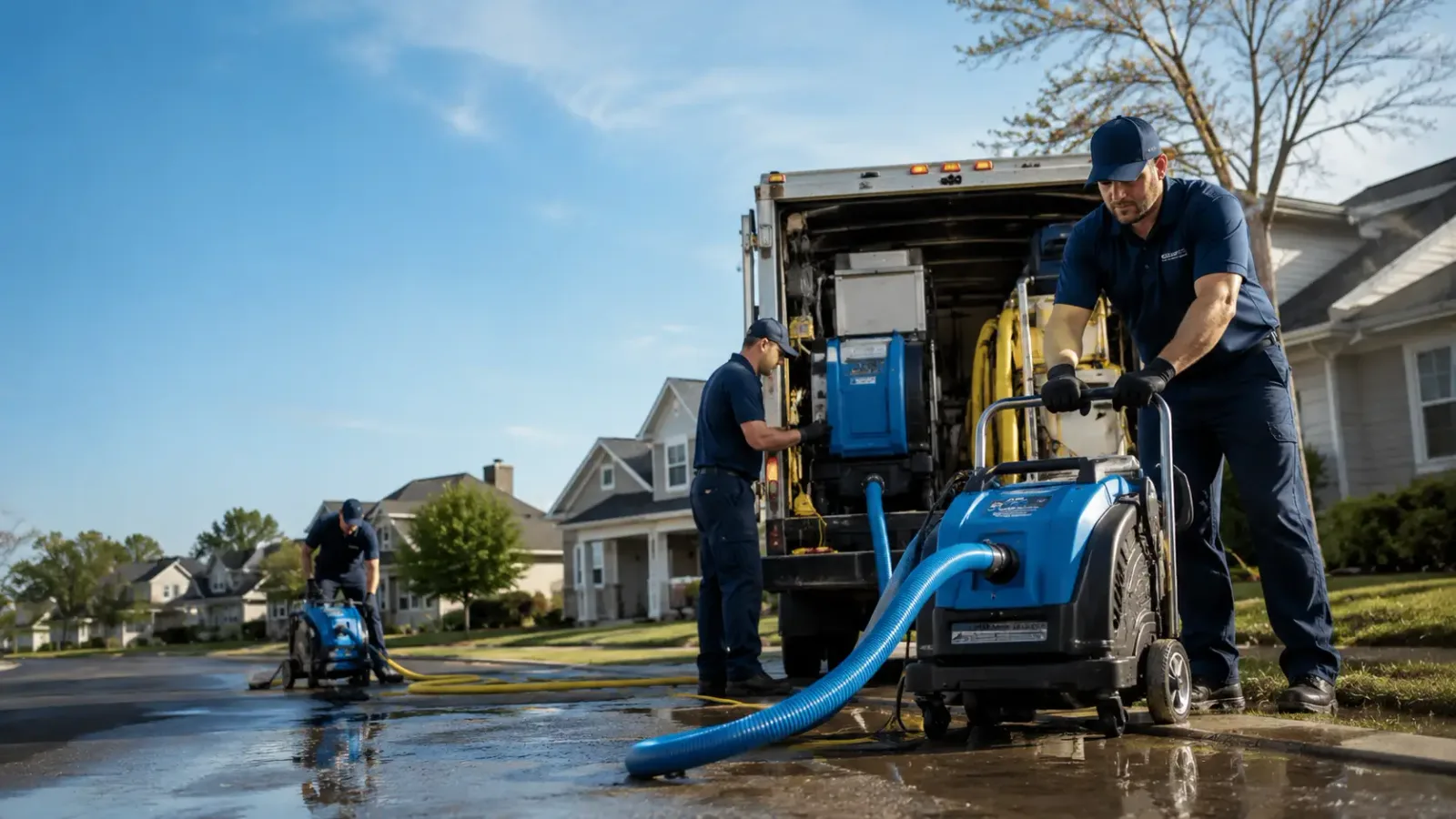 Flood Damage Cleanup in Matoaka, WV